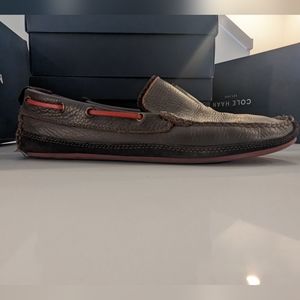 Handmade Leather/Suede Brown Loafers Men's SZ 43EU/fits 9US